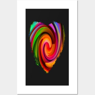 Electric Heart-Available As Art Prints-Mugs,Cases,Duvets,T Shirts,Stickers,etc Posters and Art